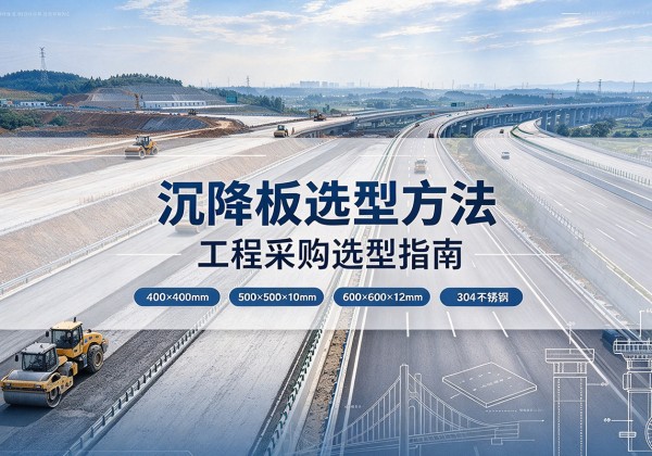 潢川沉降板选择方法