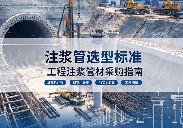 潢川注浆管选型标准